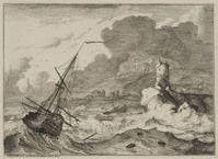 TvB G 0133
<br/>
Storm op zee met een schip in nood
<br/>
<em>Bakhuizen, Ludolf (1630-1708)</em>